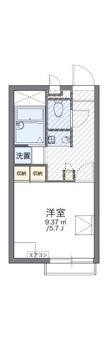 神戸市長田区六番町の賃貸物件間取画像