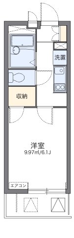神戸市兵庫区西出町の賃貸物件間取画像