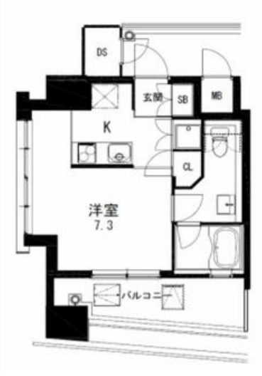 神戸市東灘区深江北町の賃貸物件間取画像