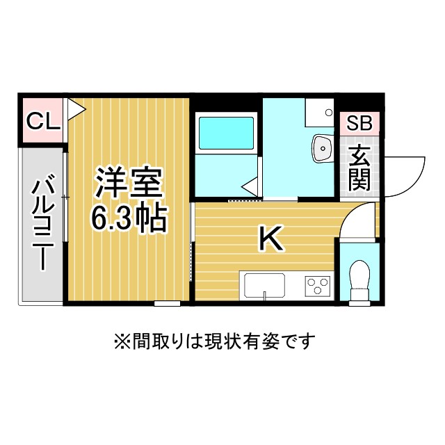 神戸市東灘区深江本町の賃貸物件間取画像