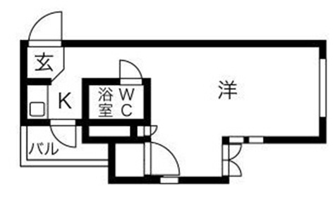 神戸市東灘区住吉東町の賃貸物件間取画像