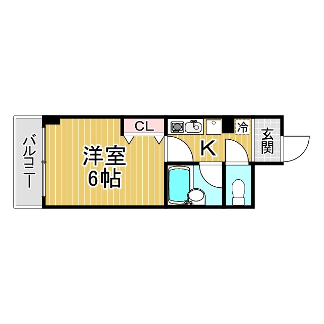 神戸市須磨区大田町の賃貸物件間取画像