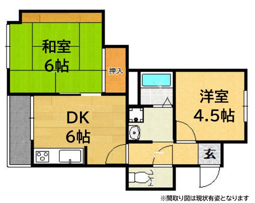 ライオンズマンション神戸 210|神戸市中央区古湊通(神戸高速線高速神戸駅)のマンション間取 ライオンズマンション神戸 210|神戸市中央区古湊通(神戸高速線高速神戸駅)のマンション間取