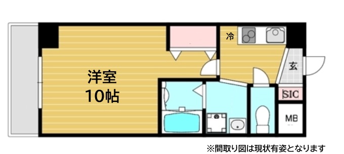 神戸市兵庫区西出町の賃貸物件間取画像