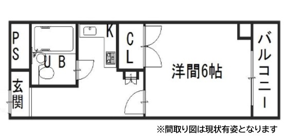 神戸市中央区相生町の賃貸物件間取画像