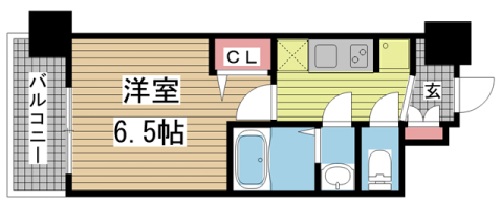 ArtizA王子公園D.C. 606|神戸市灘区水道筋(JR東海道本線(近畿)摩耶駅)のマンション間取 ArtizA王子公園D.C. 606|神戸市灘区水道筋(JR東海道本線(近畿)摩耶駅)のマンション間取