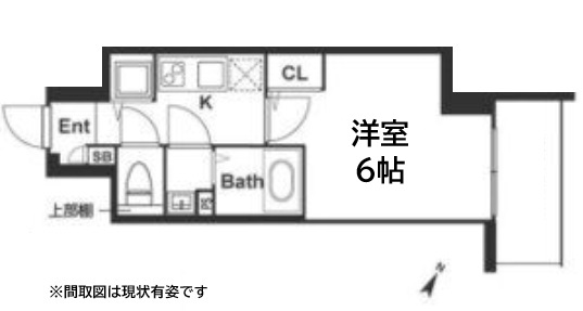 エスリード神戸三宮 709|神戸市中央区磯上通(JR東海道本線(近畿)三ノ宮駅)のマンション間取 エスリード神戸三宮 709|神戸市中央区磯上通(JR東海道本線(近畿)三ノ宮駅)のマンション間取