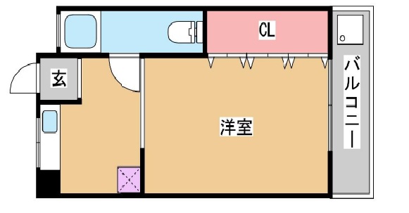 山海マンション 303|神戸市中央区下山手通(JR東海道本線(近畿)元町駅)のマンション間取 山海マンション 303|神戸市中央区下山手通(JR東海道本線(近畿)元町駅)のマンション間取