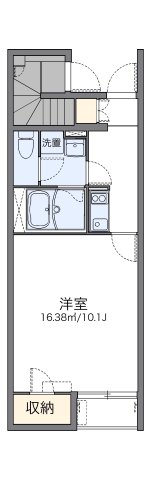 レオネクストカーサ 103|明石市中朝霧丘(山陽電鉄線大蔵谷駅)のアパート間取 レオネクストカーサ 103|明石市中朝霧丘(山陽電鉄線大蔵谷駅)のアパート間取