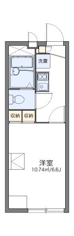 レオパレスホクト 204|神戸市北区藤原台北町(神戸電鉄三田線岡場駅)のアパート間取 レオパレスホクト 204|神戸市北区藤原台北町(神戸電鉄三田線岡場駅)のアパート間取