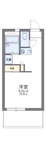 レオパレスMARUYA 306|尼崎市金楽寺町(JR東海道本線(近畿)尼崎駅)のマンション間取 レオパレスMARUYA 306|尼崎市金楽寺町(JR東海道本線(近畿)尼崎駅)のマンション間取
