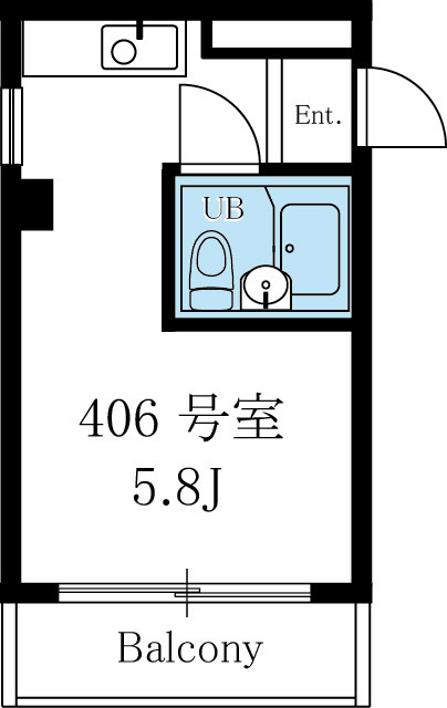 永手コスモハイツ 406|神戸市灘区永手町(JR東海道本線(近畿)六甲道駅)のマンション間取 永手コスモハイツ 406|神戸市灘区永手町(JR東海道本線(近畿)六甲道駅)のマンション間取