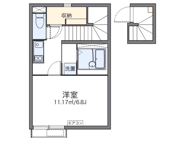 レオネクストラフォーレ 202|神戸市垂水区乙木(山陽電鉄線滝の茶屋駅)のアパート間取 レオネクストラフォーレ 202|神戸市垂水区乙木(山陽電鉄線滝の茶屋駅)のアパート間取
