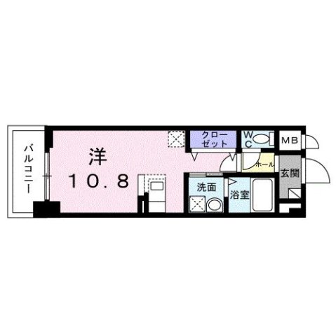 プラチナコート 805|神戸市中央区御幸通(JR東海道本線(近畿)三ノ宮駅)のマンション間取 プラチナコート 805|神戸市中央区御幸通(JR東海道本線(近畿)三ノ宮駅)のマンション間取