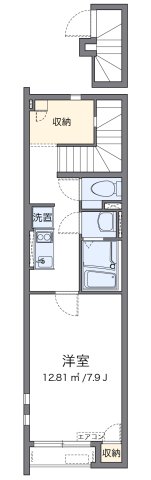 クレイノヴァルト 201|神戸市垂水区乙木(山陽電鉄線滝の茶屋駅)のアパート間取 クレイノヴァルト 201|神戸市垂水区乙木(山陽電鉄線滝の茶屋駅)のアパート間取