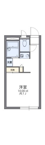 レオパレスJOY 205|神戸市北区上津台(神戸電鉄三田線神鉄道場駅)のアパート間取 レオパレスJOY 205|神戸市北区上津台(神戸電鉄三田線神鉄道場駅)のアパート間取