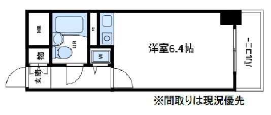 藤和シティーホームズ灘 407|神戸市灘区岩屋北町(JR東海道本線(近畿)灘駅)のマンション間取 藤和シティーホームズ灘 407|神戸市灘区岩屋北町(JR東海道本線(近畿)灘駅)のマンション間取