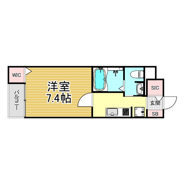 マウントック・リノ 402|神戸市兵庫区下沢通(神戸市営地下鉄線上沢駅)のマンション間取 マウントック・リノ 402|神戸市兵庫区下沢通(神戸市営地下鉄線上沢駅)のマンション間取