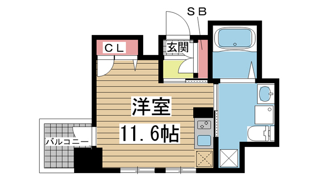 アドバンス三宮Ⅳルシール 505|神戸市中央区御幸通(JR東海道本線(近畿)三ノ宮駅)のマンション間取 アドバンス三宮Ⅳルシール 505|神戸市中央区御幸通(JR東海道本線(近畿)三ノ宮駅)のマンション間取