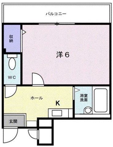 フォルティナドムス 206|神戸市灘区岩屋北町(JR東海道本線(近畿)灘駅)のマンション間取 フォルティナドムス 206|神戸市灘区岩屋北町(JR東海道本線(近畿)灘駅)のマンション間取