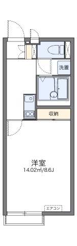 レオネクストルミエール N 101|神戸市北区八多町中(神戸電鉄三田線道場南口駅)のアパート間取 レオネクストルミエール N 101|神戸市北区八多町中(神戸電鉄三田線道場南口駅)のアパート間取