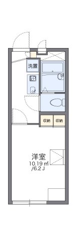 レオパレスBOSHUKE 105|神戸市兵庫区湊川町(神戸電鉄有馬線湊川駅)のアパート間取 レオパレスBOSHUKE 105|神戸市兵庫区湊川町(神戸電鉄有馬線湊川駅)のアパート間取