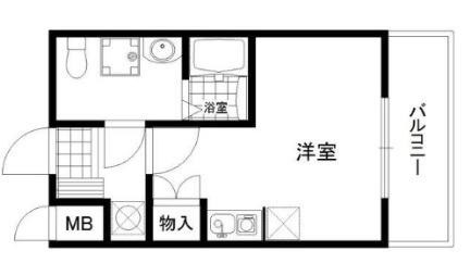 神戸市垂水区海岸通の賃貸物件間取画像