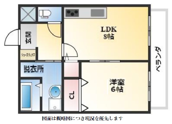 リアルティ垂水海岸通 202|神戸市垂水区海岸通(山陽電鉄線山陽垂水駅)のマンション間取 リアルティ垂水海岸通 202|神戸市垂水区海岸通(山陽電鉄線山陽垂水駅)のマンション間取
