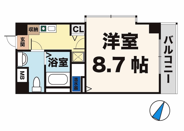 神戸市西区大津和の賃貸物件間取画像