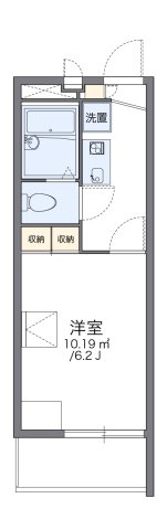 レオパレス異人館 201|神戸市中央区山本通(JR東海道本線(近畿)三ノ宮駅)のマンション間取 レオパレス異人館 201|神戸市中央区山本通(JR東海道本線(近畿)三ノ宮駅)のマンション間取
