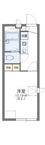 レオパレス片山ミオ 101|神戸市長田区片山町(神戸電鉄有馬線長田駅)のアパート間取 レオパレス片山ミオ 101|神戸市長田区片山町(神戸電鉄有馬線長田駅)のアパート間取