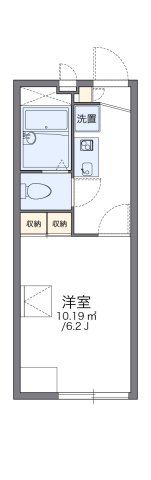 レオパレス片山ミオ 102|神戸市長田区片山町(神戸電鉄有馬線長田駅)のアパート間取 レオパレス片山ミオ 102|神戸市長田区片山町(神戸電鉄有馬線長田駅)のアパート間取