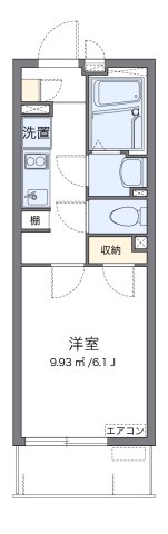 クレイノエヌズガーデン 203|神戸市長田区片山町(神戸電鉄有馬線長田駅)のマンション間取 クレイノエヌズガーデン 203|神戸市長田区片山町(神戸電鉄有馬線長田駅)のマンション間取