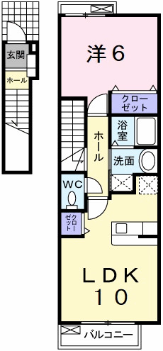 ヴァンベール千晴 202|神戸市垂水区千鳥が丘(JR山陽本線垂水駅)のアパート間取 ヴァンベール千晴 202|神戸市垂水区千鳥が丘(JR山陽本線垂水駅)のアパート間取