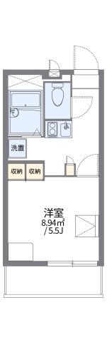 レオパレス新在家 303|神戸市灘区浜田町(阪神本線新在家駅)のマンション間取 レオパレス新在家 303|神戸市灘区浜田町(阪神本線新在家駅)のマンション間取