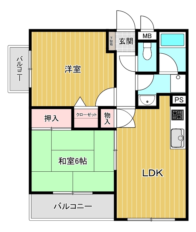 Regulus須磨寺 301|神戸市須磨区須磨寺町(JR山陽本線須磨駅)のマンション間取 Regulus須磨寺 301|神戸市須磨区須磨寺町(JR山陽本線須磨駅)のマンション間取
