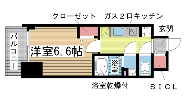 プレサンス ハーバーランド アンド・シー 303|神戸市兵庫区西出町(JR東海道本線(近畿)神戸駅)のマンション間取 プレサンス ハーバーランド アンド・シー 303|神戸市兵庫区西出町(JR東海道本線(近畿)神戸駅)のマンション間取