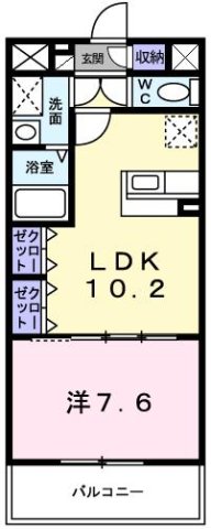 神戸市垂水区桃山台の賃貸物件間取画像