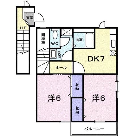 サニ-ヒル柳谷 201|神戸市北区藤原台南町(神戸電鉄三田線五社駅)のアパート間取 サニ-ヒル柳谷 201|神戸市北区藤原台南町(神戸電鉄三田線五社駅)のアパート間取