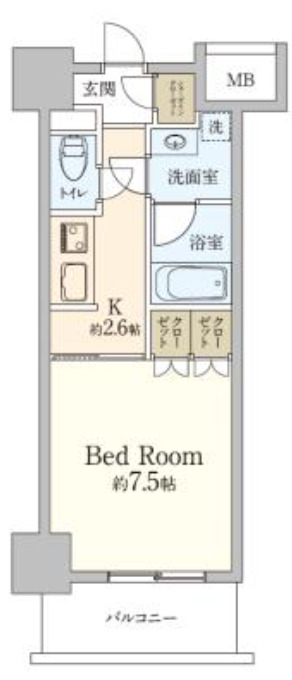 プラネソシエ神戸元町 602|神戸市中央区栄町通(神戸市営地下鉄海岸線みなと元町駅)のマンション間取 プラネソシエ神戸元町 602|神戸市中央区栄町通(神戸市営地下鉄海岸線みなと元町駅)のマンション間取