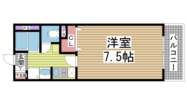 サンコーガルフタワー 602|神戸市中央区海岸通(JR東海道本線(近畿)元町駅)のマンション間取 サンコーガルフタワー 602|神戸市中央区海岸通(JR東海道本線(近畿)元町駅)のマンション間取