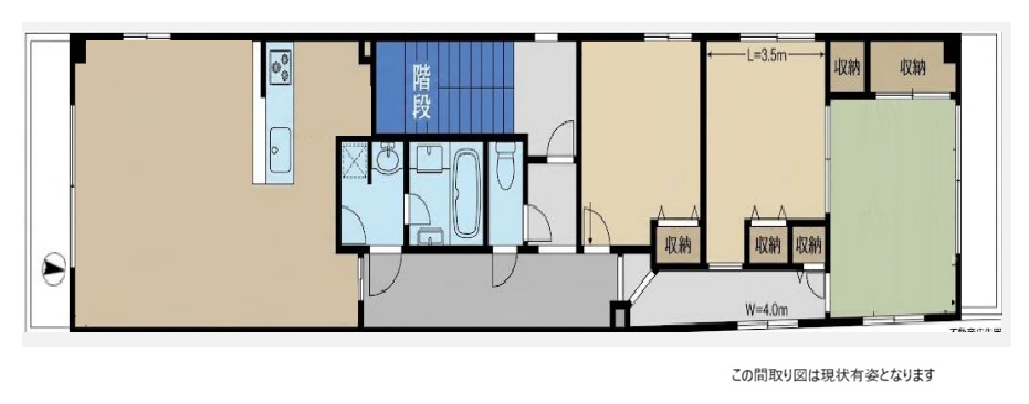 とりの巣Kビル 3F|神戸市兵庫区西多聞通(神戸高速線高速神戸駅)のマンション間取 とりの巣Kビル 3F|神戸市兵庫区西多聞通(神戸高速線高速神戸駅)のマンション間取