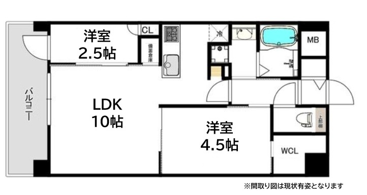 THE SENSE RESIDENCE 甲南山手 803|神戸市東灘区森南町(JR東海道本線(近畿)甲南山手駅)のマンション間取 THE SENSE RESIDENCE 甲南山手 803|神戸市東灘区森南町(JR東海道本線(近畿)甲南山手駅)のマンション間取