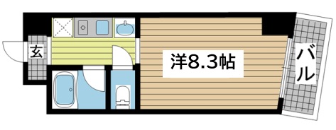 ノベラ海岸通 503|神戸市中央区海岸通(JR東海道本線(近畿)元町駅)のマンション間取 ノベラ海岸通 503|神戸市中央区海岸通(JR東海道本線(近畿)元町駅)のマンション間取
