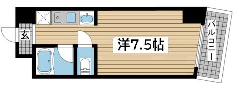 ノベラ海岸通 705|神戸市中央区海岸通(JR東海道本線(近畿)神戸駅)のマンション間取 ノベラ海岸通 705|神戸市中央区海岸通(JR東海道本線(近畿)神戸駅)のマンション間取