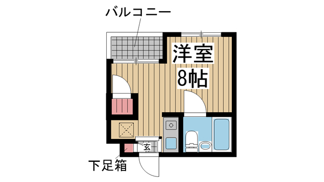 ロイヤルイン二宮 602|神戸市中央区二宮町(JR東海道本線(近畿)三ノ宮駅)のマンション間取 ロイヤルイン二宮 602|神戸市中央区二宮町(JR東海道本線(近畿)三ノ宮駅)のマンション間取