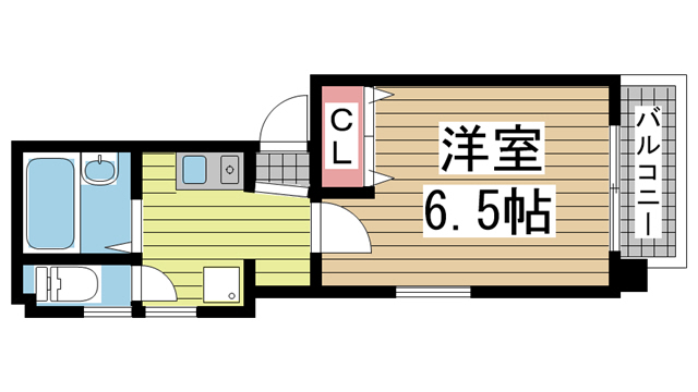 CASA TM 402|神戸市中央区花隈町(JR東海道本線(近畿)元町駅)のマンション間取 CASA TM 402|神戸市中央区花隈町(JR東海道本線(近畿)元町駅)のマンション間取