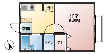 神戸市西区池上の賃貸物件間取画像