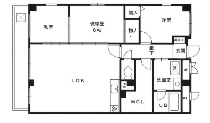 セブンコーポ大内 302|神戸市灘区大内通(阪急神戸線王子公園駅)のマンション間取 セブンコーポ大内 302|神戸市灘区大内通(阪急神戸線王子公園駅)のマンション間取