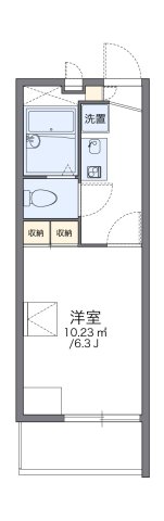 レオパレスル・コントワールⅢ 301|神戸市東灘区御影本町(阪神本線御影駅)のマンション間取 レオパレスル・コントワールⅢ 301|神戸市東灘区御影本町(阪神本線御影駅)のマンション間取